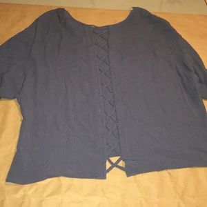 Forever 21 blue top